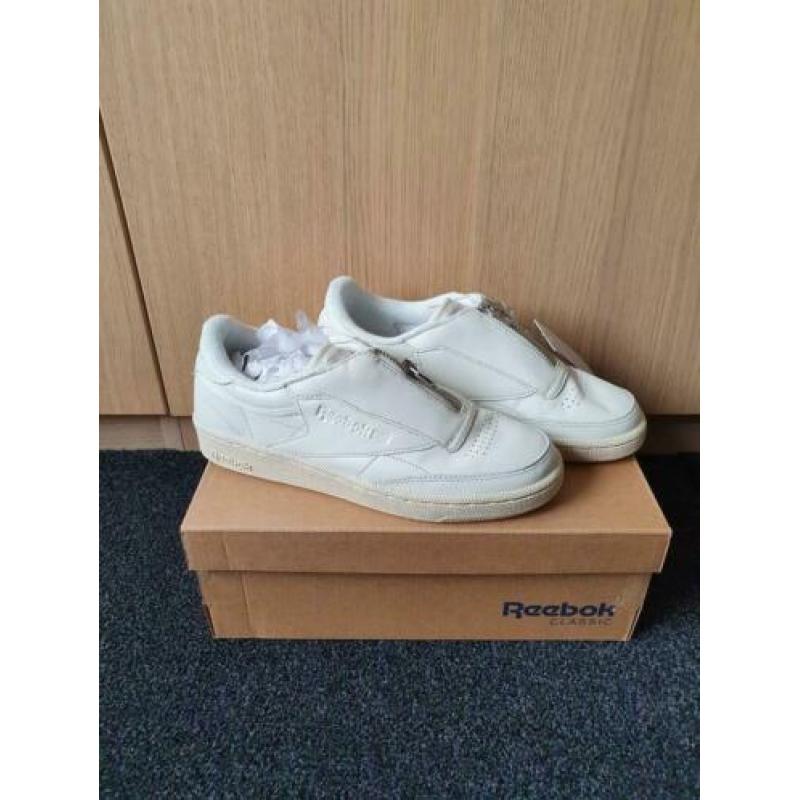 Reebok cl leather zip white/off-white (36)