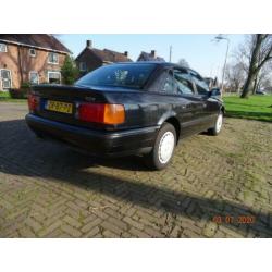 Audi 100 2.3 E 98KW/133 PK AUT U9 1991 Zwart