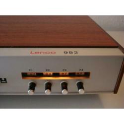 Vintage Lenco 952 stereo receiver i.z.g.s.