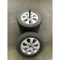 Bridgestone winterbanden incl lichtmetalen velgen 185/60r15