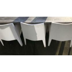 Philippe Starck Toy tuinstoelen 6x