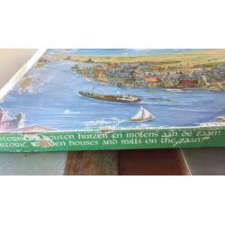 Vintage puzzel Zaanse schans 45x32cm 216stukjes