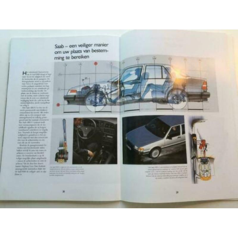 SAAB 9000 brochure - modeljaar 1990