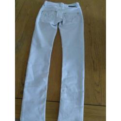 broek wit lang maat 152