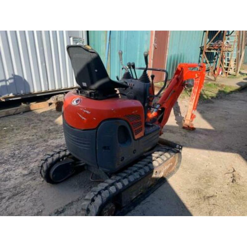 Kubota Mini graver U 10 Graafmachine (bj 2007)