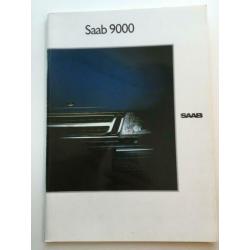 SAAB 9000 brochure - modeljaar 1990