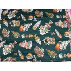 quilt stof tuinplanten met vogels 0,5 meter 2,25