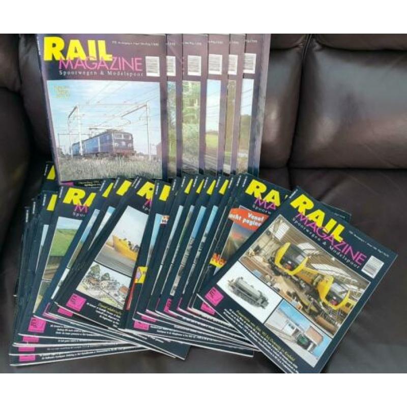 RAIL magazine - 28 stuks - diverse jaargangen