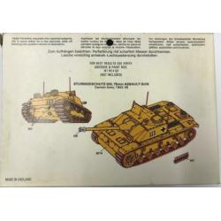 Coelianmodels, Airfix, 1306, 1/72, Stug 3G, € 8,-