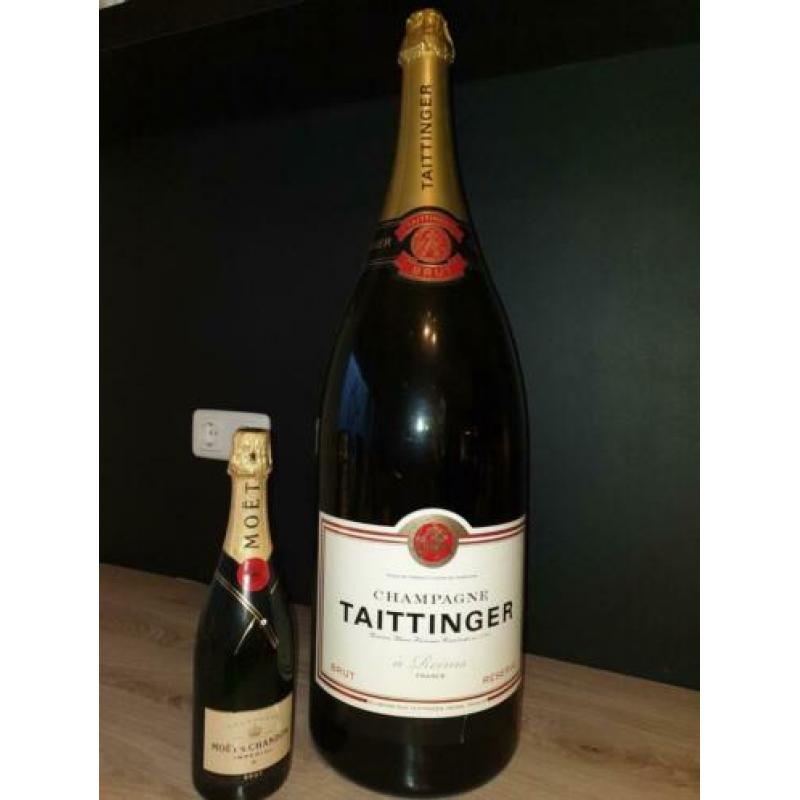 Taittinger 12 Liter Dummy fles champagne