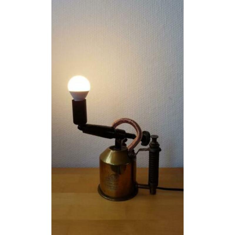 Antieke Benzinebrander Lamp 5