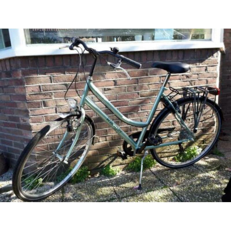 Sportieve Ranger dames/meisjesfiets, 3 versn, zgan, 28 inch.