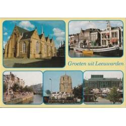 10 Ansichtkaarten Leeuwarden Oldehove /Waag/Mata Hari/ en