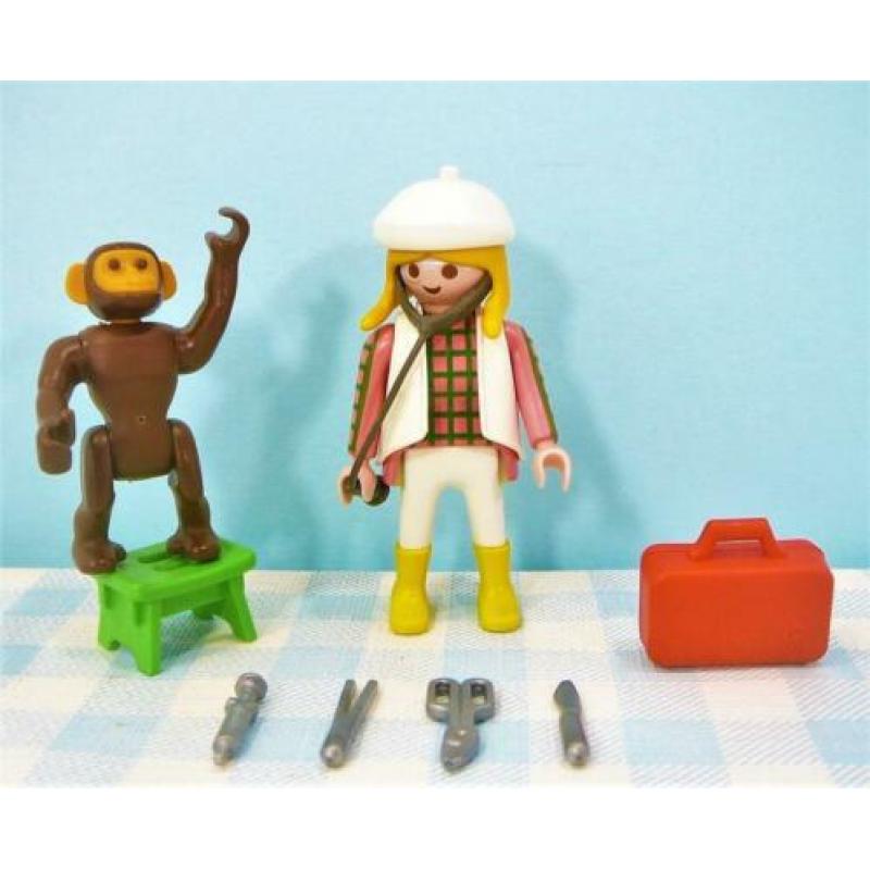 Playmobil 3892 Dierenarts arts dokter aap dierentuin figuur