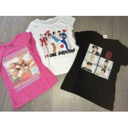 One direction 2 shirts en 1 legging , maatje 158 / 164