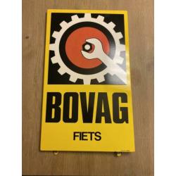 Bovag emaille bord Fiets