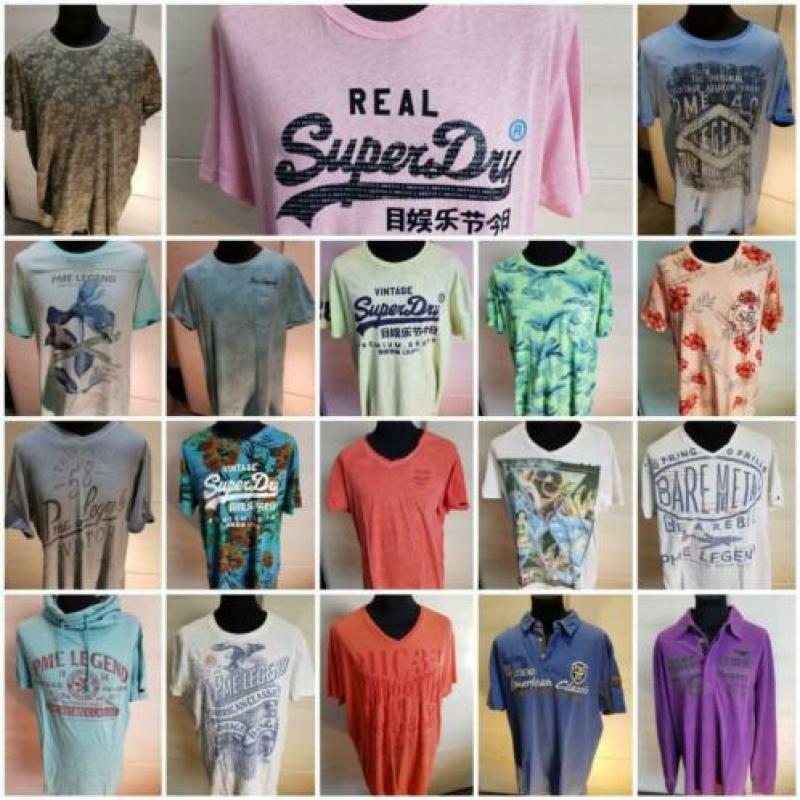 ? 30+ als NIEUWE t-shirts PME Legend Superdry kenzo xxl xxxl