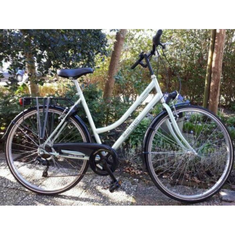 Sportieve Ranger dames/meisjesfiets, 3 versn, zgan, 28 inch.