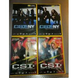 CSI-CSI NY - 4 x 3 dvd ( ook apart )