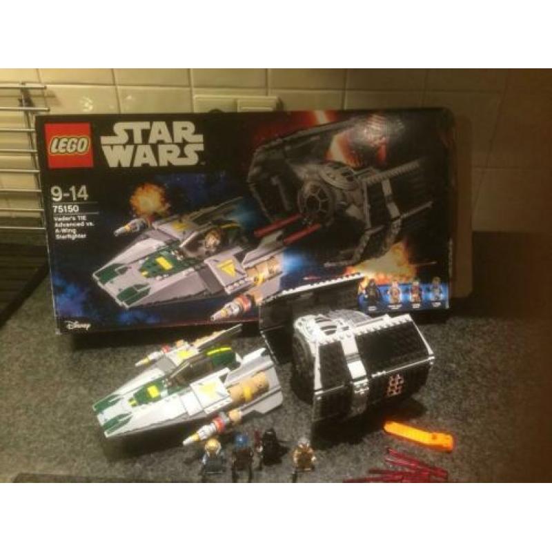 Lego Star Wars 75150 Vader's TIE Advanced vs A-Wing Starfigh