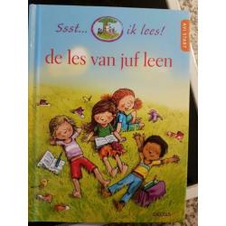 Kinderboek les van juf Leen